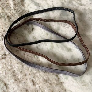 Lot of 3 workout headbands